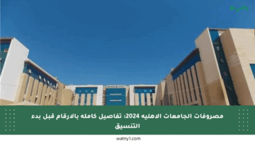 مصروفات الجامعات الأهلية 2024: تفاصيل كاملة بالأرقام قبل بدء التنسيق